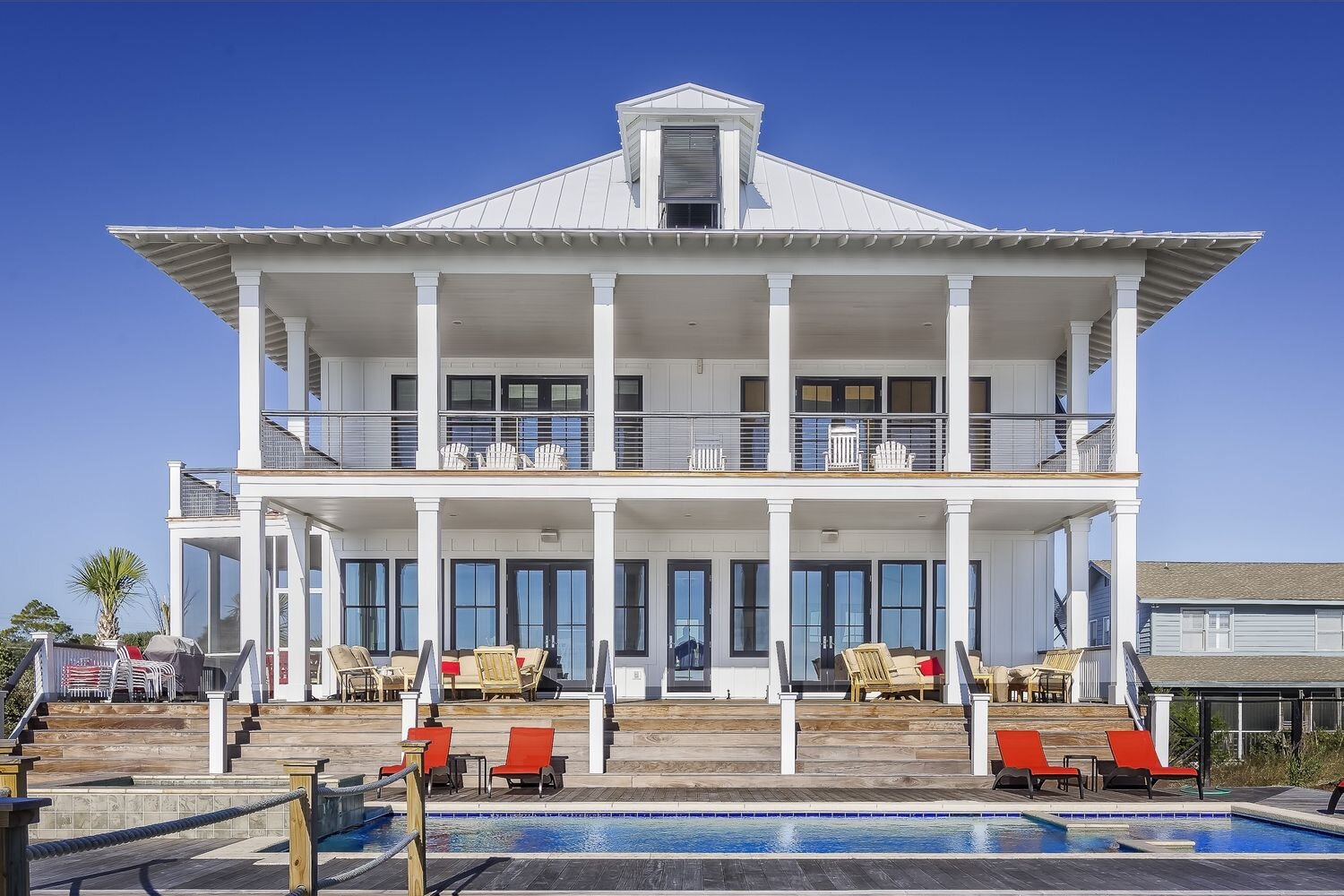 Villa côtière ouverte sur l'océan